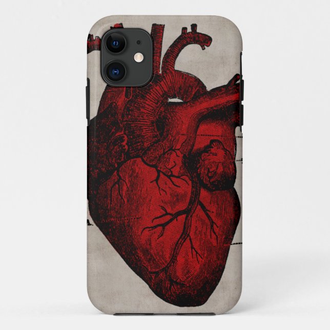 Coques Case-Mate iPhone Coque-Coque de coeur humain (Dos)