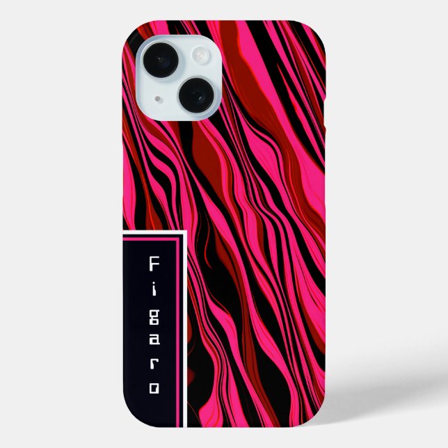 Coques Case-Mate iPhone Coque-coque iphone abstrait (Verso)