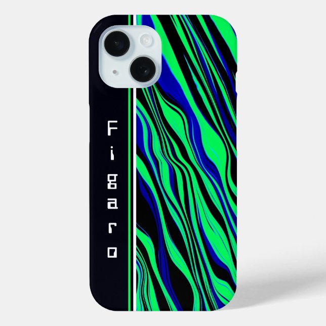 Coques Case-Mate iPhone Coque-coque iphone abstrait (Verso)