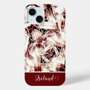 Coque Case-Mate iPhone Coque-coque iphone brun abstrait