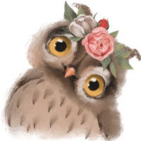 Coque-coque iphone d'accouplement de la chouette