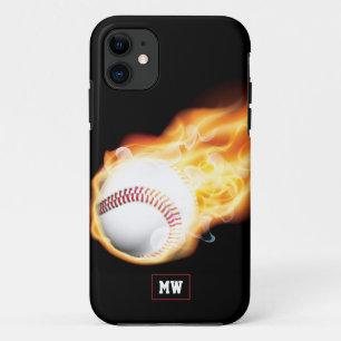 Case-Mate iPhone Case Coque-coque iphone de baseball monogramme