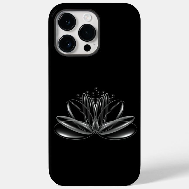 Coques Case-Mate iPhone Coque-coque iphone de fleur de lotus (Verso)