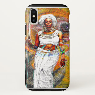 Case-Mate iPhone Case Coque-coque iphone de la guerrière africaine