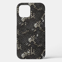Coque-coque iphone de la peau de serpent de diaman