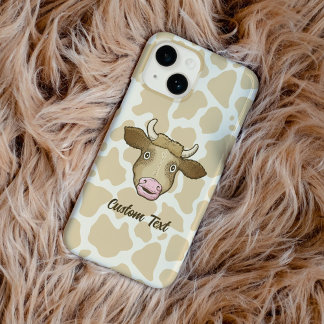 Coque Case-Mate iPhone Coque-coque iphone de la vache surpris