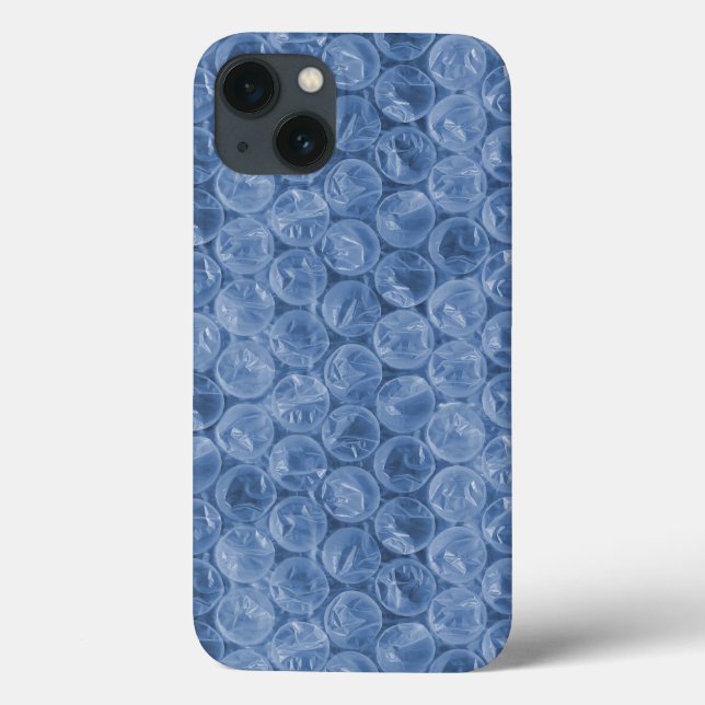 Coques Case-Mate iPhone Coque-coque iphone de l'enveloppe de bulle bleue (Verso)