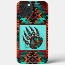 Coque-coque iphone de l'ours tribal