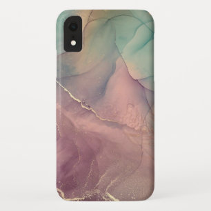 Case-Mate iPhone Case Coque-coque iphone de marbre rose et vert