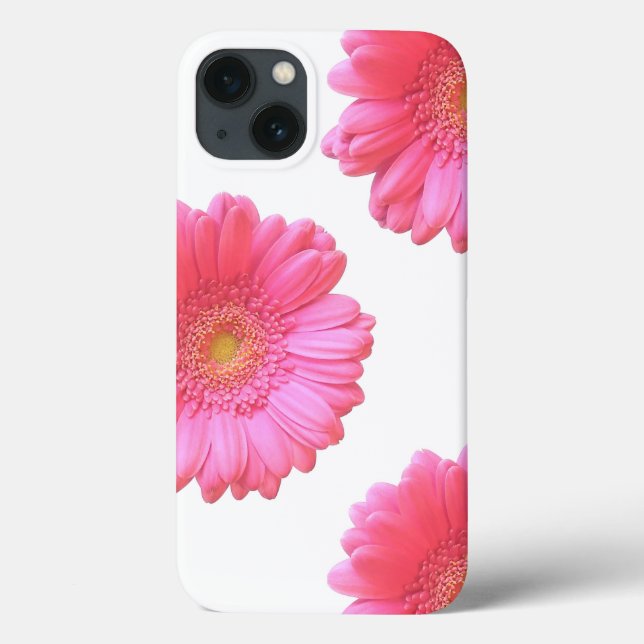 Coques Case-Mate iPhone Coque-coque iphone de marguerite rose (Verso)