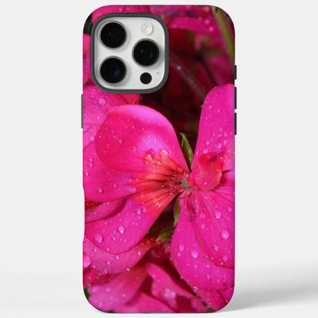 Coques Case-Mate iPhone Coque-coque iphone de pomme rose vif (Verso)