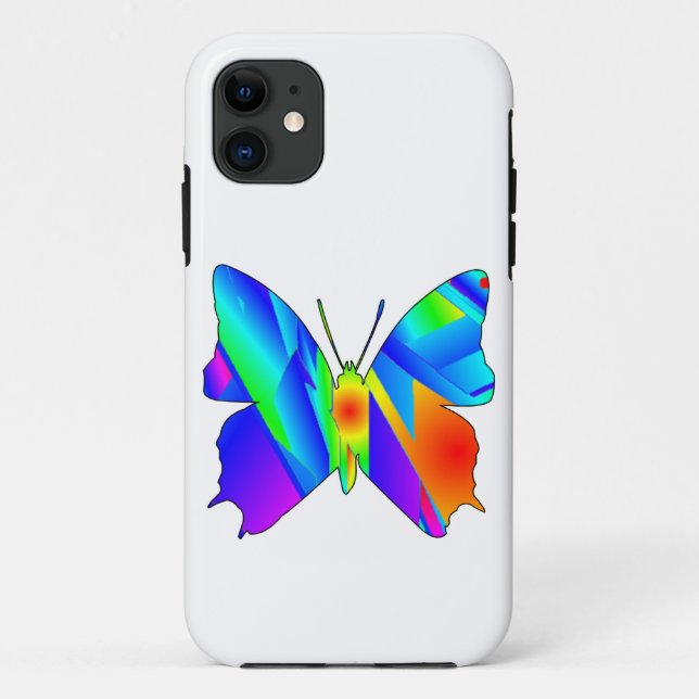 Coques Case-Mate iPhone Coque-coque iphone du coucher de soleil papillon (Dos)