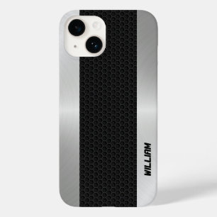Coque Case-Mate iPhone Coque-coque iphone en métal à trou noir