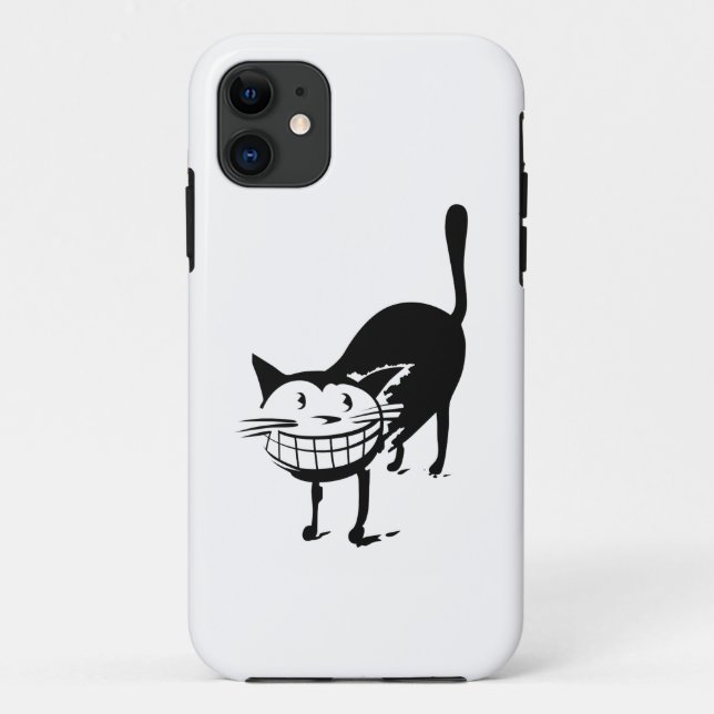 Coques Case-Mate iPhone Coque-coque iphone-Mate-Cat-Grinning (Dos)