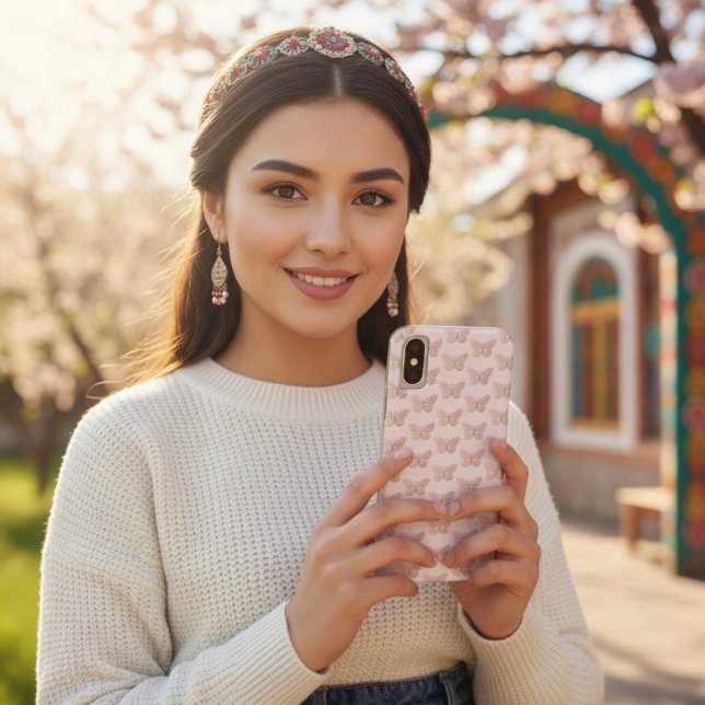 Coques Case-Mate iPhone Coque-coque iphone papillon (Créateur téléchargé)