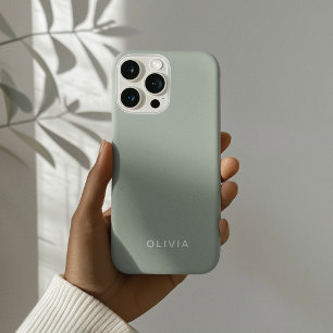 Coque iPhone 16 Pro "coque iphone couleur cendres personnalisé avec pe