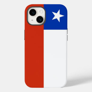 Coque Case-Mate iPhone Coque-Mate Apple patriotique, Chili drapeau Coque-