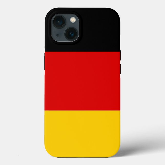 Coques Case-Mate iPhone Coque-Mate d'Apple patriotique, Allemagne (Verso)