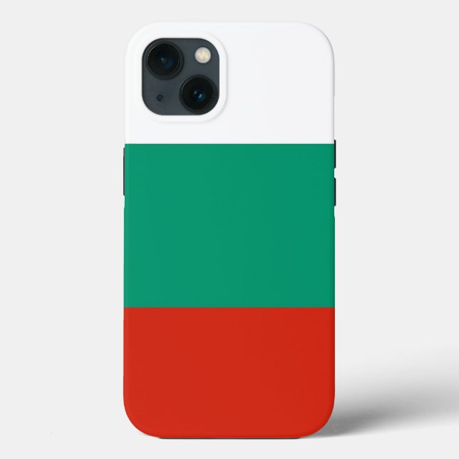 Coques Case-Mate iPhone Coque-Mate de pomme patriotique, Bulgarie Drapeau (Verso)