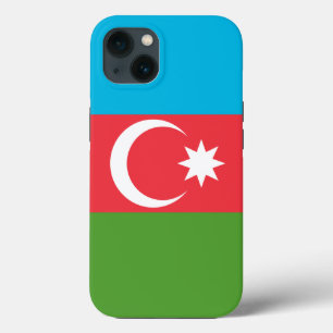 Case-Mate iPhone Case Coque-Mate de pomme patriotique, drapeau d'Azerbaï