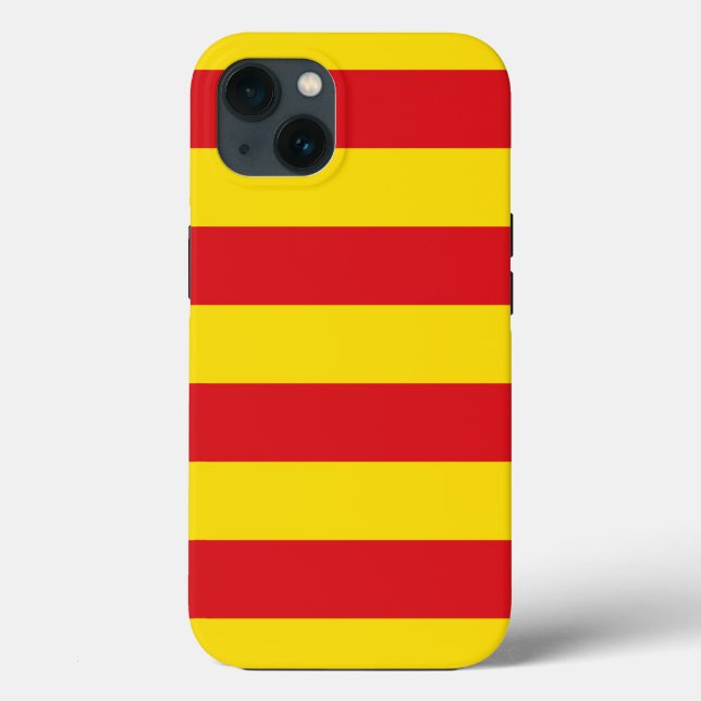 Coques Case-Mate iPhone Coque-Mate de pomme patriotique, drapeau de Catalo (Verso)