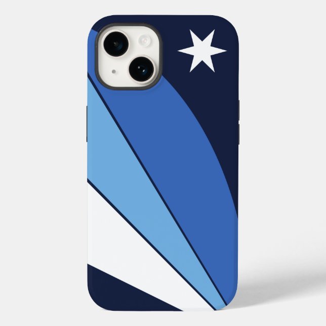Coques Case-Mate iPhone Coque-Mate de pomme patriotique, drapeau de Columb (Verso)