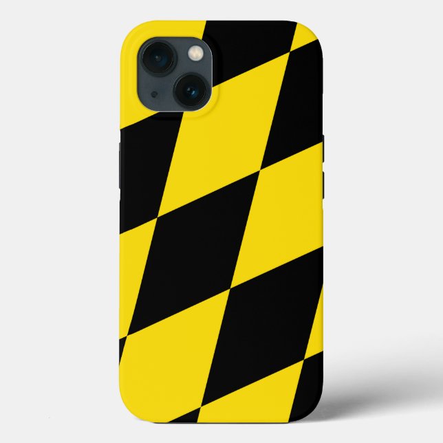 Coques Case-Mate iPhone Coque-Mate de pomme patriotique, drapeau de Munich (Verso)