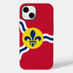 Coque Case-Mate iPhone Coque-Mate de pomme patriotique, drapeau de Saint-