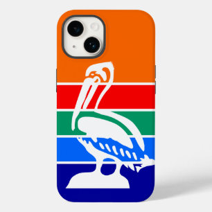 Coque Case-Mate iPhone Coque-Mate de pomme patriotique, drapeau de Saint-