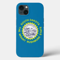 Coque-Mate de pomme patriotique, drapeau du Dakota