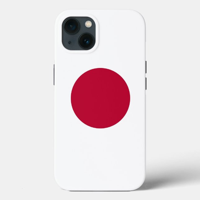 Coques Case-Mate iPhone Coque-Mate de pomme patriotique, drapeau du Japon (Verso)