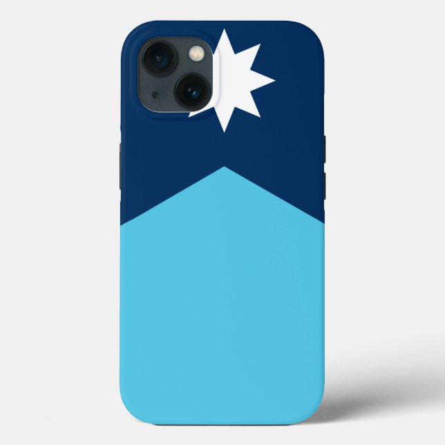 Coques Case-Mate iPhone Coque-Mate de pomme patriotique, drapeau du Minnes (Verso)