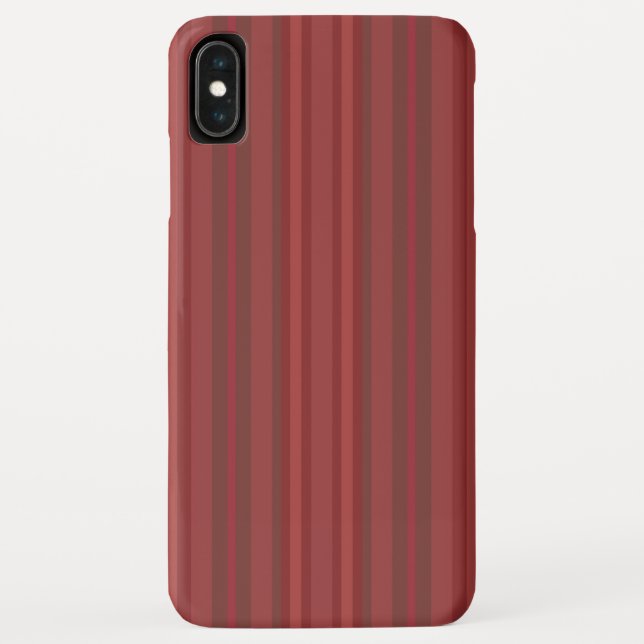 Coques Case-Mate iPhone Coque-Mate rouge moderne à peine Il iPhone XS Max (Dos)