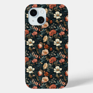 Coque Case-Mate iPhone Coque-Mate Tough Apple iPhone 15 Coque, Floral