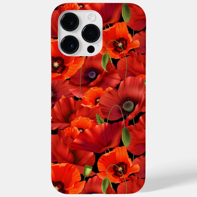 Coques Case-Mate iPhone Coquelicot (Verso)