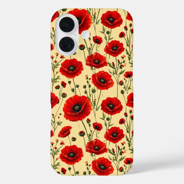 Coques Case-Mate iPhone Coquelicots Esthétique florale Idées cadeaux pour  (Verso)