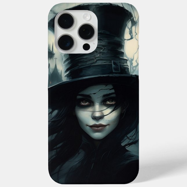 Coques Case-Mate iPhone Coques iPhone 15 Pro Max - Chapeaux Noir 4 (Verso)