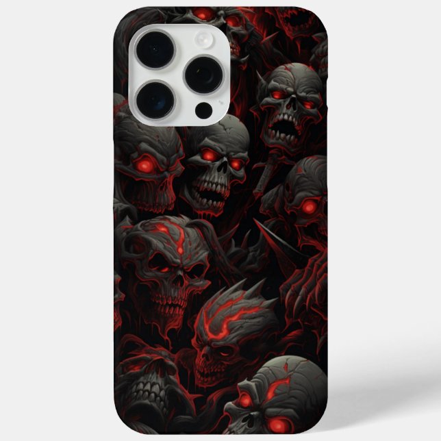 Coques Case-Mate iPhone Coques iPhone 15 Pro Max - Séries Skull -5 (Verso)