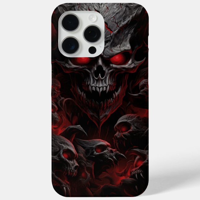 Coques Case-Mate iPhone Coques iPhone 15 Pro Max - Séries Skull -6 (Verso)