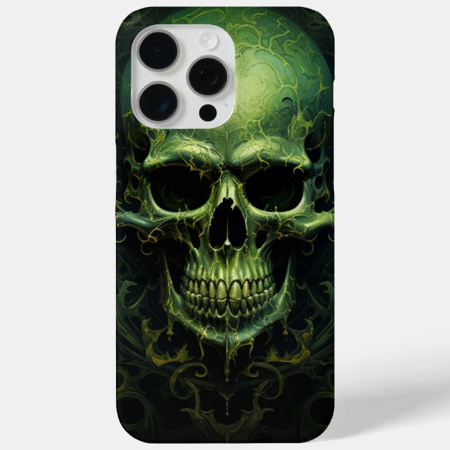 Coques Case-Mate iPhone Coques iPhone 15 Pro Max -Skull (Verso)