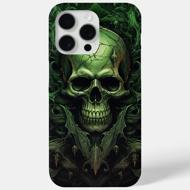 Coques Case-Mate iPhone Coques iPhone 15 Pro Max -Skull 3 (Verso)