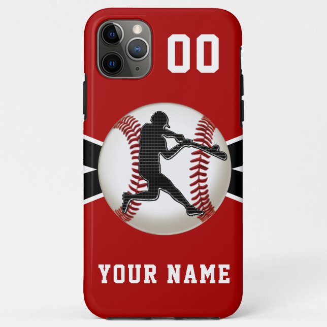 Coques Case-Mate iPhone coques iphone de baseball rouge et blanc, du plus  (Dos)