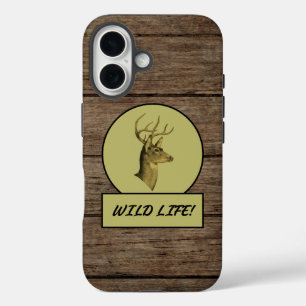 Coques iphone de Buck Head Dark Wood