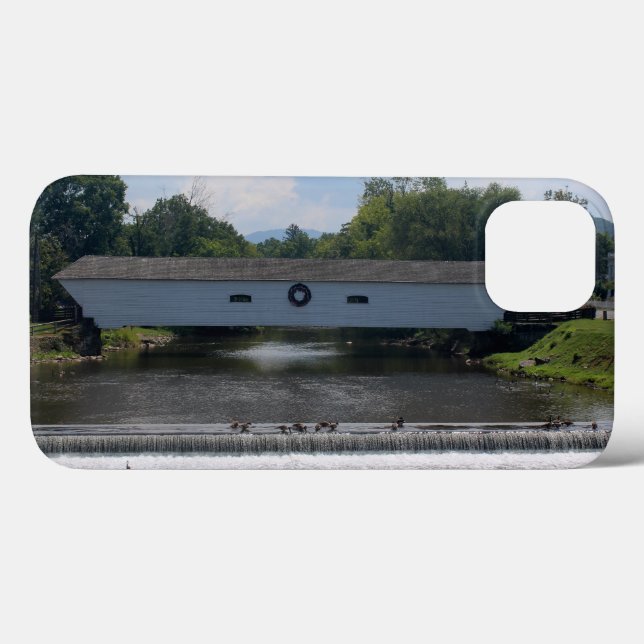 Coques Case-Mate iPhone Coques iphone du pont couvert Elizabethton (Verso (horizontal))