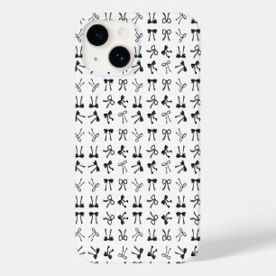 Coque Case-Mate iPhone Coquette black Bows