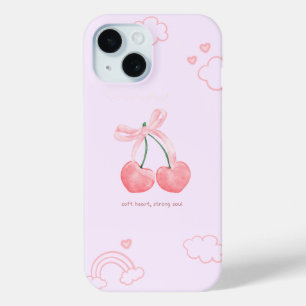 Coque Case-Mate iPhone Coquette Cerise Cute Bow Rose
