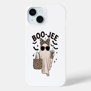 Coque Case-Mate iPhone Coquette Leopard Ghost Café Boo-JEE Halloween Bo