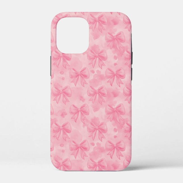 Coques Case-Mate iPhone Coquette Pink Bows (Verso)