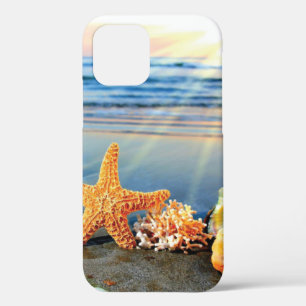 Case-Mate iPhone Case Coquillages marins et étoiles de mer sur la plage