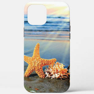 Case-Mate iPhone Case Coquillages marins et étoiles de mer sur la plage